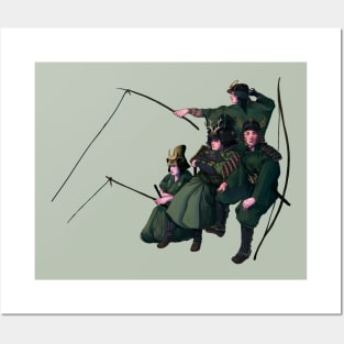 Fishing Samurai Posters and Art